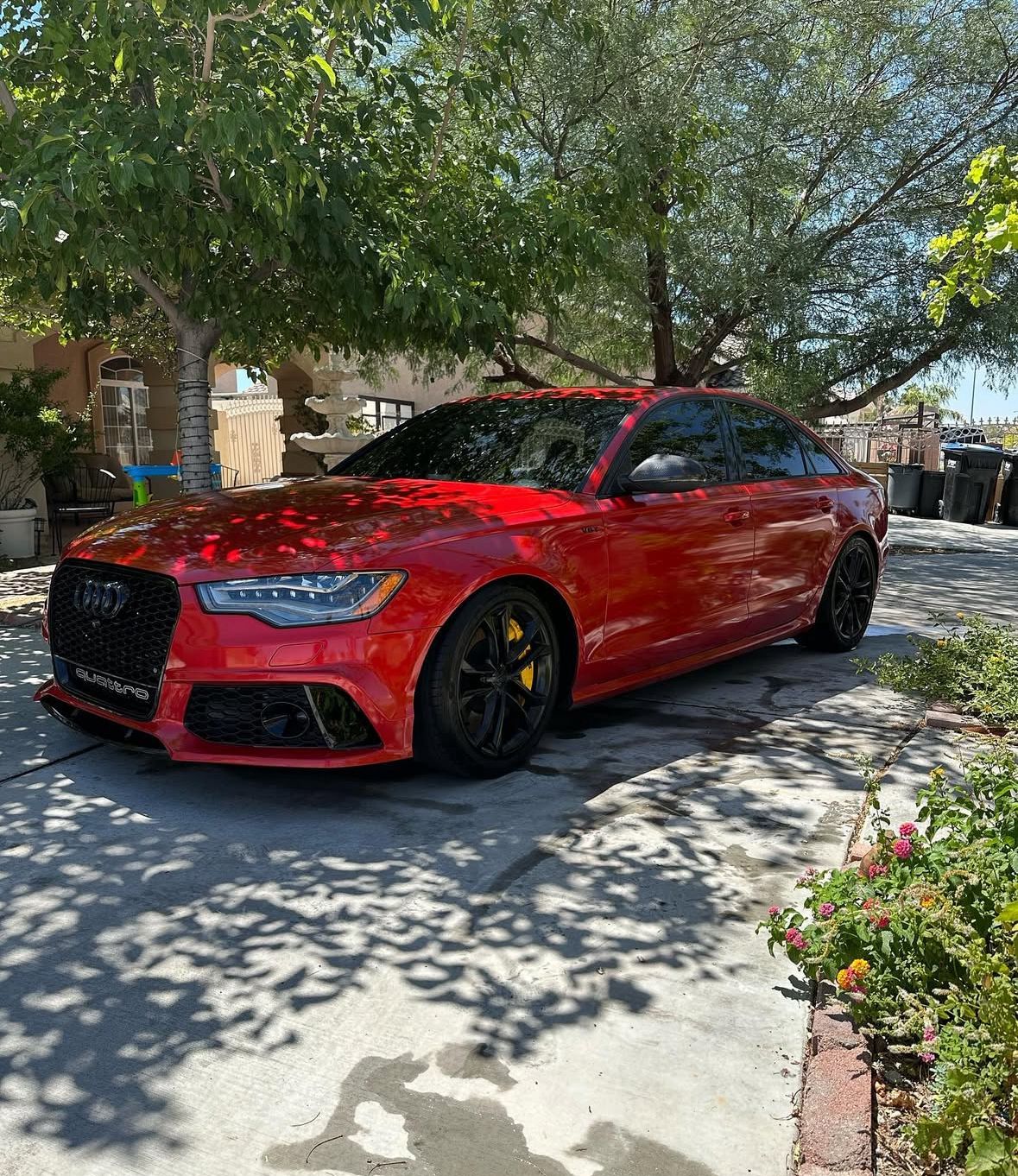 Detailed Audi RS6 — gloss finish